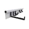 Hang It Simple Wall Mounted Universal Storage Hanger - Adjustable, Durable, Versatile 18in WH HIS18K1WH - alternate 1